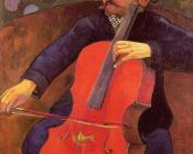 保罗 高更 : Portrait of Fritz Scheklud